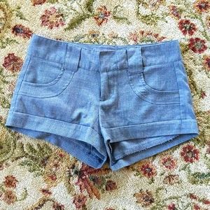 Style That Works by Vanity Grey Short Shorts Size Small
